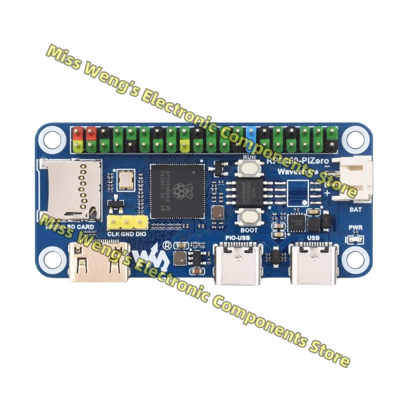 RP2350-PiZero , RP2350 development board DVI interface expansion board MicroPython
