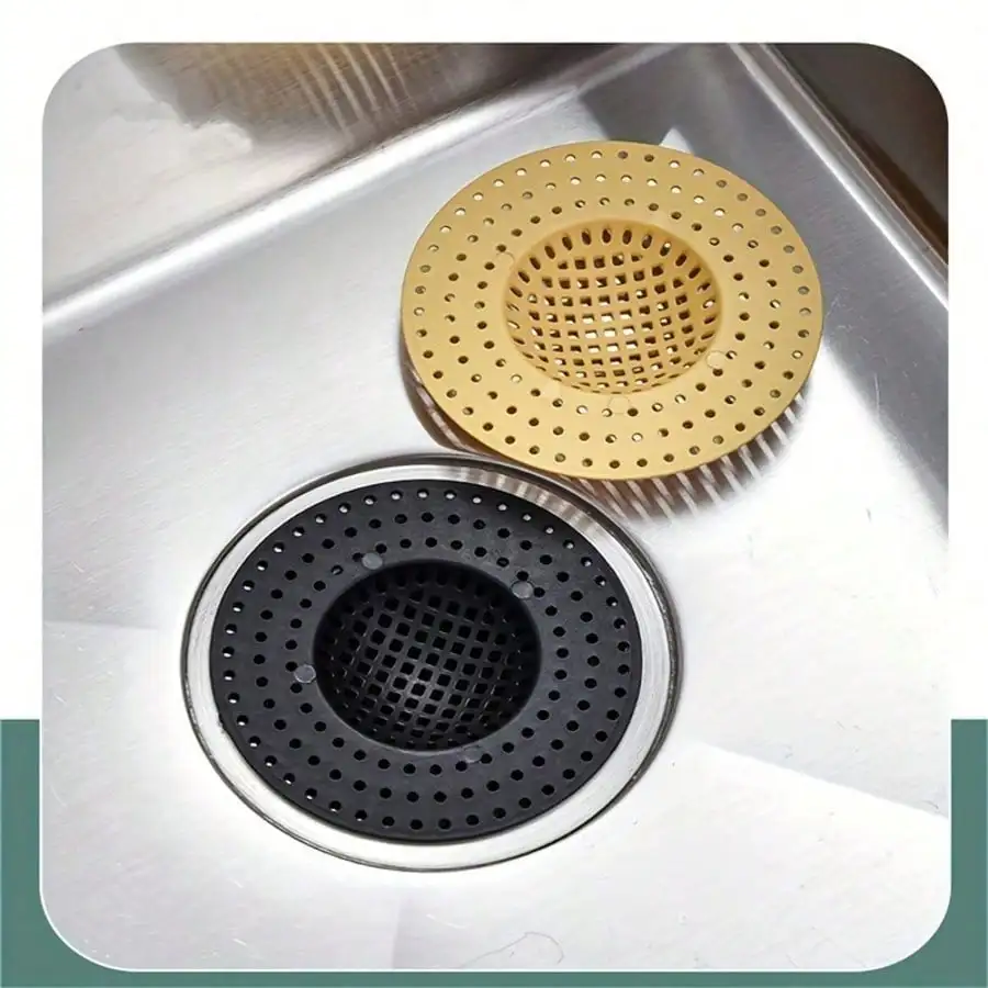 Random Color Sink Drain Filter Set - Anti Clogging, Kitchen/Bathroom Insect Proof Mesh, Easy To Clean And Durable
Random Color Sink Drain Filter Set - Anti Clogging, Kitchen/Bathroom Insect Proof Mesh, Easy To Clean And Durable