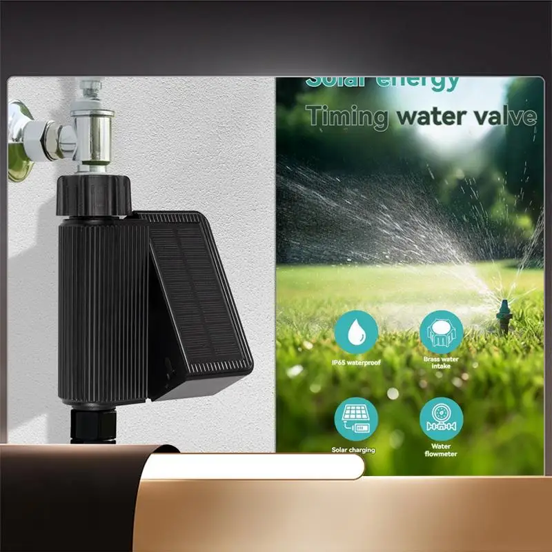 Tuya Solar Water Timed Irrigation Water Valve IP65 Waterproof Includes Soil Temperature And Humidity Detector UK Interface-N35R
Tuya Solar Water Timed Irrigation Water Valve IP65 Waterproof Includes Soil Temperature And Humidity Detector UK Interface-N35R