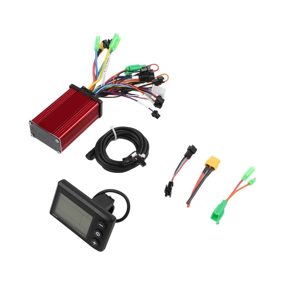 24V-60V Compatible Brushless Controller 6 9 12 15 MOS Design Sensitive Braking Control Precision Wiring Interfaces
24V-60V Compatible Brushless Controller 6 9 12 15 MOS Design Sensitive Braking Control Precision Wiring Interfaces