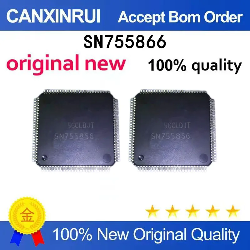 (5-100 pieces)New stock SN755866 755866 TQFP
(5-100 pieces)New stock SN755866 755866 TQFP
