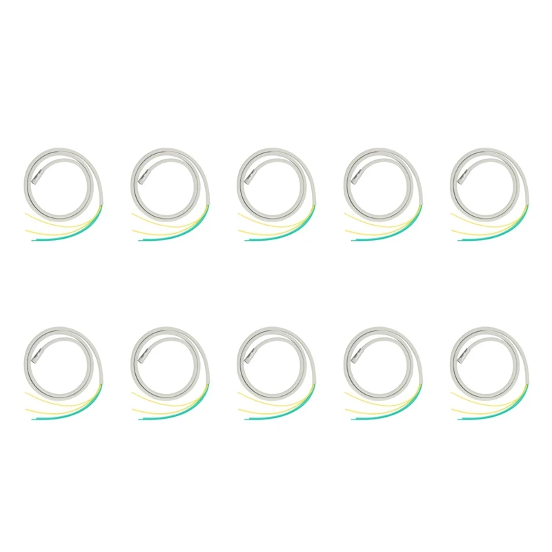 10 Piece Of High-Speed Handpiece 4-Hole Handpiece Hose With Connector For High-Speed Handpiece Material
10 Piece Of High-Speed Handpiece 4-Hole Handpiece Hose With Connector For High-Speed Handpiece Material