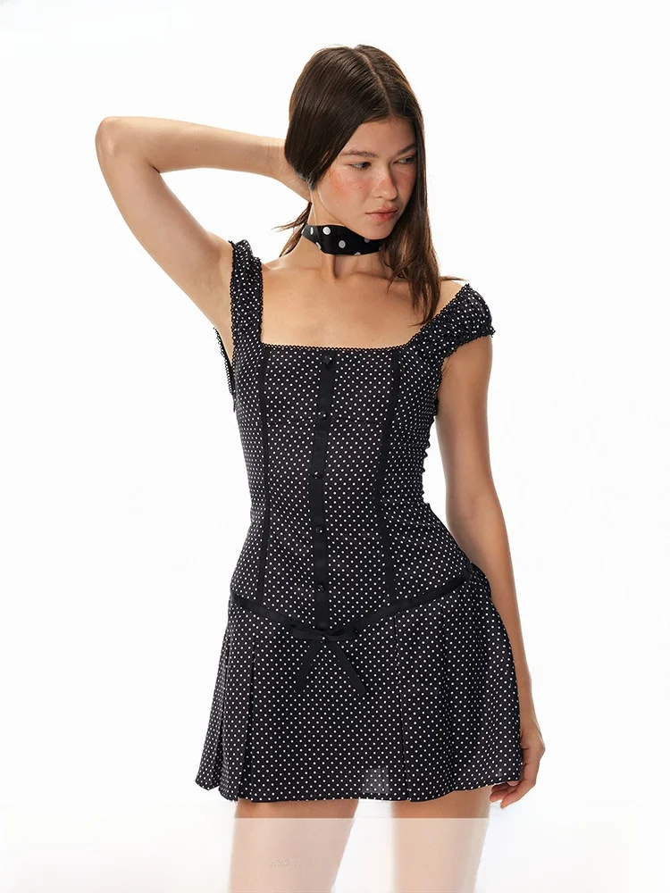 Faionable Polka Dot Lace Trim ter Dr Slimming Waist Design ort Skirt Striped Print Casual Sle Summer Women's Dr
Faionable Polka Dot Lace Trim ter Dr Slimming Waist Design ort Skirt Striped Print Casual Sle Summer Women's Dr