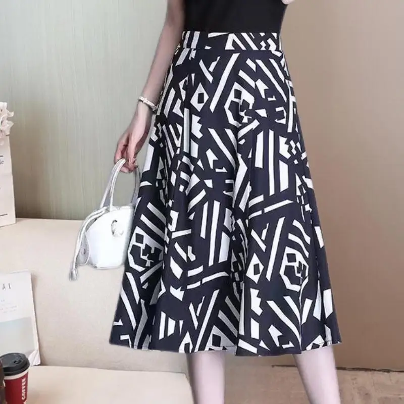 Fashion Elastic Pockets Elegant Printed Wide Leg Pants Women's Clothing 2025 Summer New Loose Office Lady High Waist Pants
Fashion Elastic Pockets Elegant Printed Wide Leg Pants Women's Clothing 2025 Summer New Loose Office Lady High Waist Pants