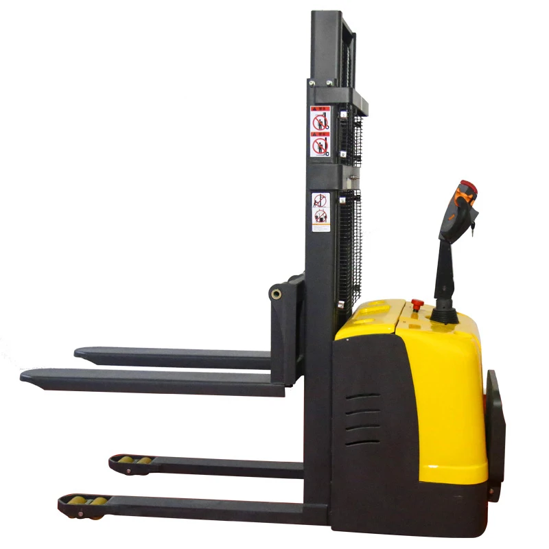 Stand up Electric Forklift Stacker for Warehouse Workshop 1 Ton 1.5ton 2 Ton Hydraulic Electric Battery Fork Lift Pallet Stacker
Stand up Electric Forklift Stacker for Warehouse Workshop 1 Ton 1.5ton 2 Ton Hydraulic Electric Battery Fork Lift Pallet Stacker