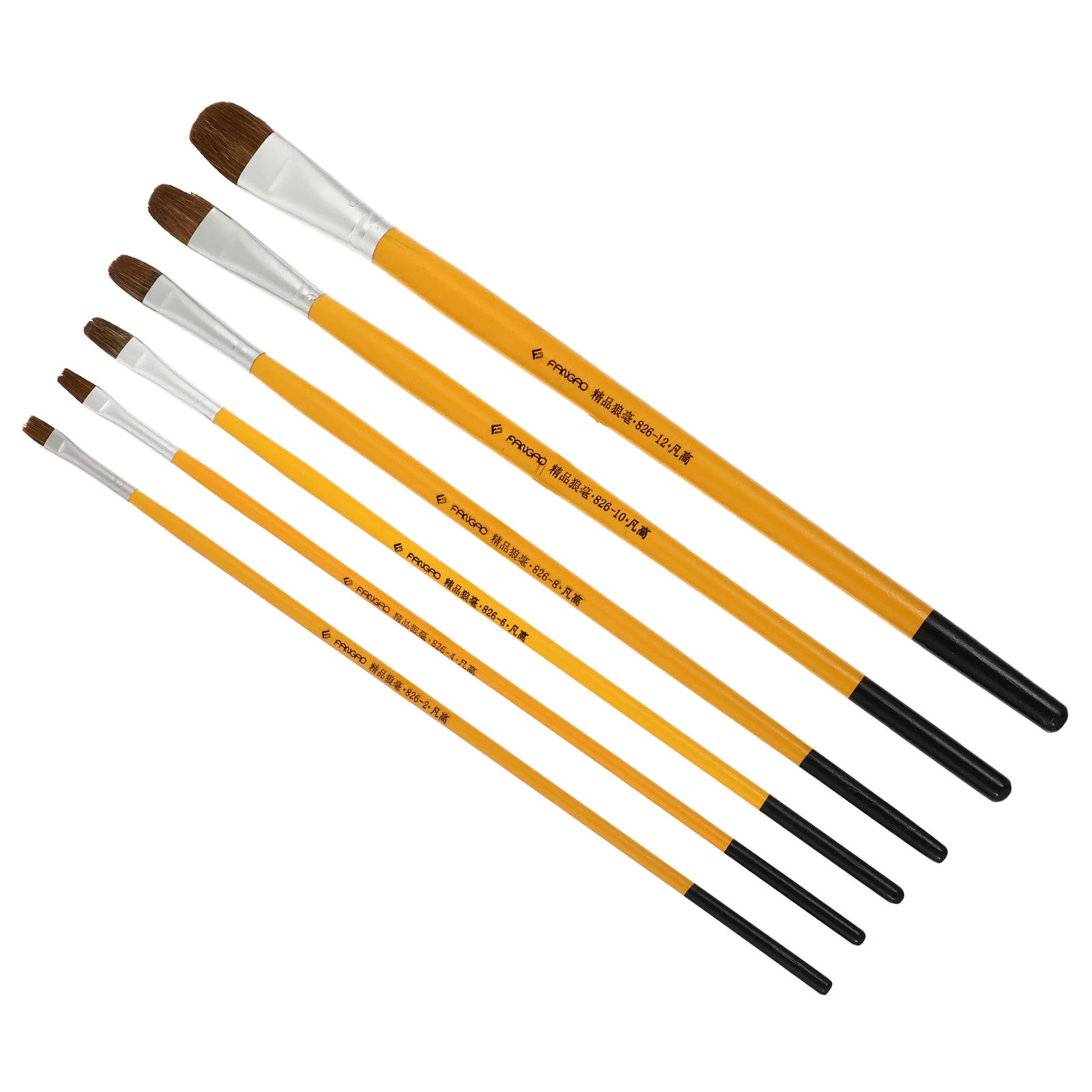 6 Pcs Brush Set Oil Watercolor Painting Tools Students Drawing School Accessories Art DIY -function
6 Pcs Brush Set Oil Watercolor Painting Tools Students Drawing School Accessories Art DIY -function