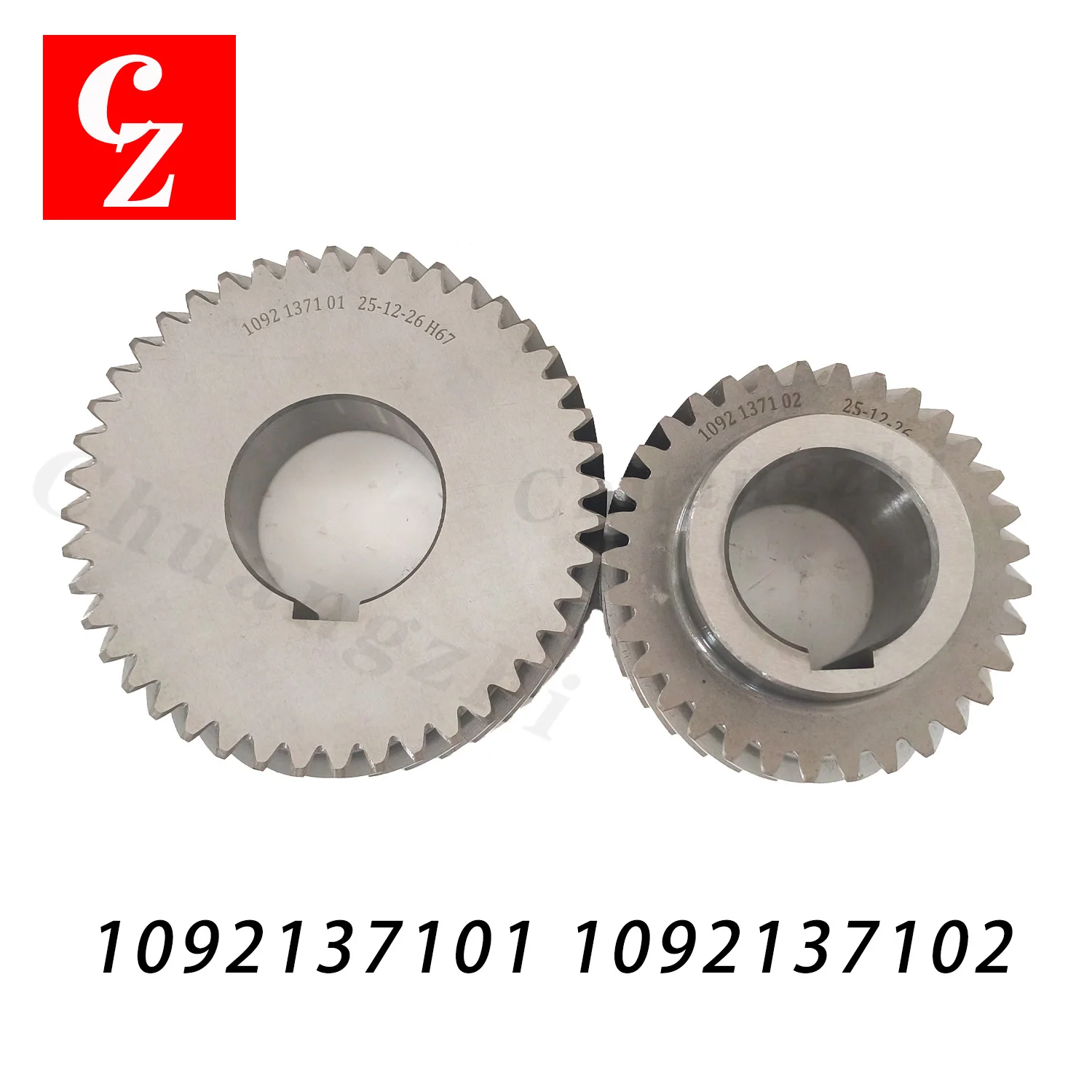 For Atlas Copco Air Compressor Replacement New Gear Set 1092137101 1092137102 1-Year Warranty 1092 1371 01 1092 1371 02 2pcs
For Atlas Copco Air Compressor Replacement New Gear Set 1092137101 1092137102 1-Year Warranty 1092 1371 01 1092 1371 02 2pcs