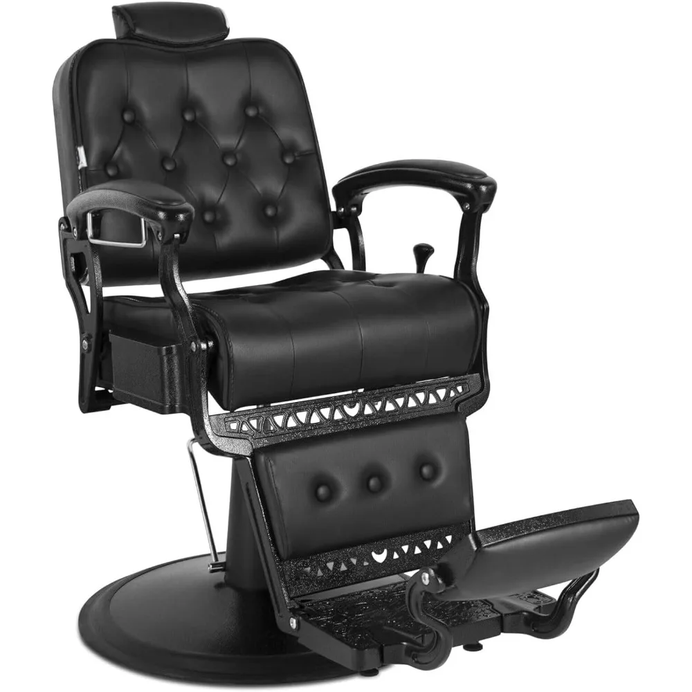 Vintage Barber Chair Heavy Duty Barber Chairs for Hair Stylist Hydraulic Reclining Salon Chair Beauty Spa Equipment Retro Style
Vintage Barber Chair Heavy Duty Barber Chairs for Hair Stylist Hydraulic Reclining Salon Chair Beauty Spa Equipment Retro Style