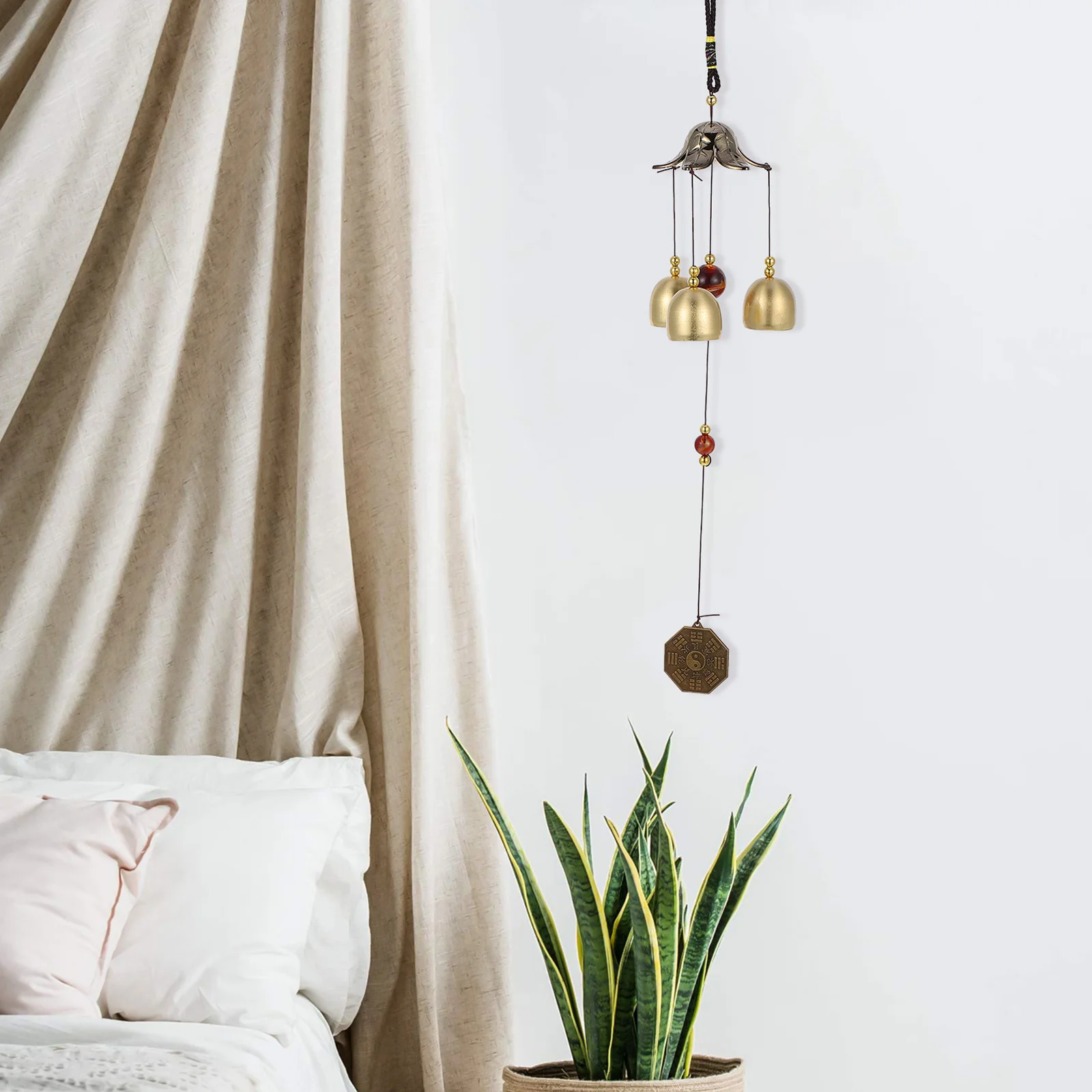 Exquisite Feng Shui Wind Bell Garden Hanging Decoration Premium Material Relaxing Sound Patio Balcony Ornament
Exquisite Feng Shui Wind Bell Garden Hanging Decoration Premium Material Relaxing Sound Patio Balcony Ornament