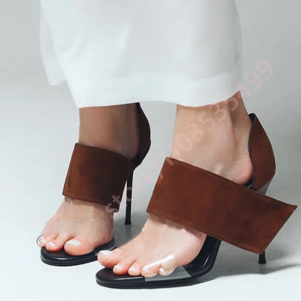 2026 Thin High Heel Women's Sandals Clear Pvc Open Toe Ankle Strap Fashion Runway Summer Shoes for Party and Daily Wear
2026 Thin High Heel Women's Sandals Clear Pvc Open Toe Ankle Strap Fashion Runway Summer Shoes for Party and Daily Wear