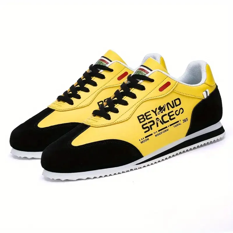 Men's versatile casual fashionable sport shoes, yellow, comfortable running shoes, comfortable for all occasions. For couples. L
Men's versatile casual fashionable sport shoes, yellow, comfortable running shoes, comfortable for all occasions. For couples. L
