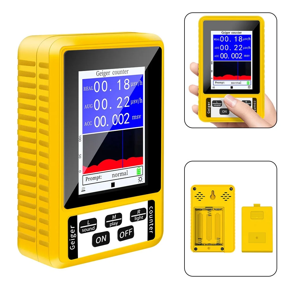 Цифровой детектор ядерного излучения XR3 BR9C с USB-аккумулятором и широким диапазоном обнаружения гамма-, бета- и рентгеновского излучения
Цифровой детектор ядерного излучения XR3 BR9C с USB-аккумулятором и широким диапазоном обнаружения гамма-, бета- и рентгеновского излучения