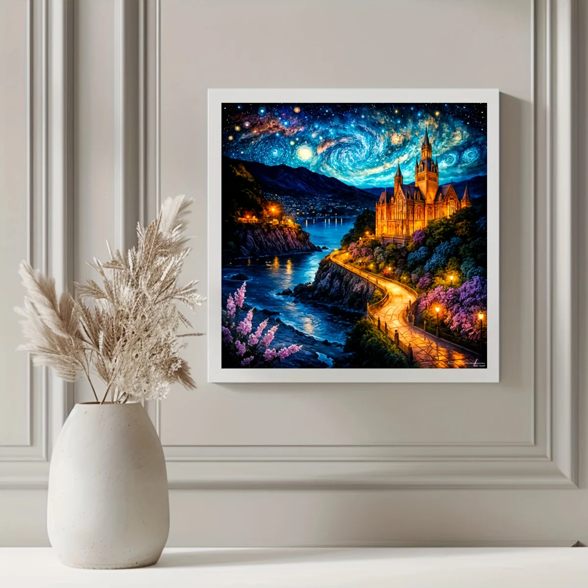 Night Starry Sky Castle 500 PCS Jigsaw Puzzles Challenging Family Activity Games for Gameroom Bedroom Livingroom Gift
Night Starry Sky Castle 500 PCS Jigsaw Puzzles Challenging Family Activity Games for Gameroom Bedroom Livingroom Gift
