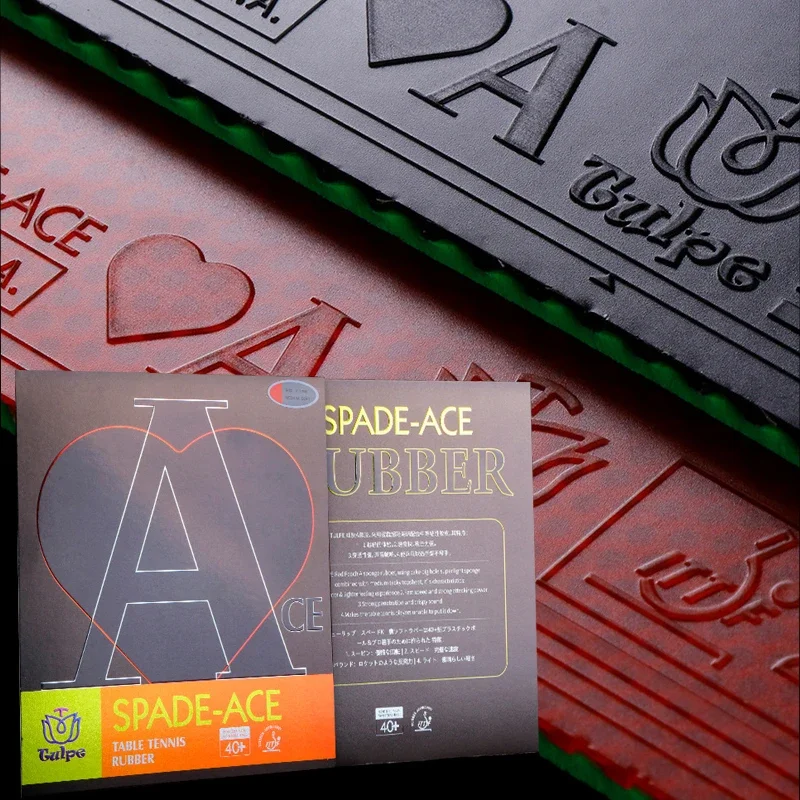 TULPE SPADE-ACE Table-tennis Rubber Sheet Tulips Sticky Spin High Elasticity Pimples in Arc Fast Attack with Control Cake Sponge
TULPE SPADE-ACE Table-tennis Rubber Sheet Tulips Sticky Spin High Elasticity Pimples in Arc Fast Attack with Control Cake Sponge