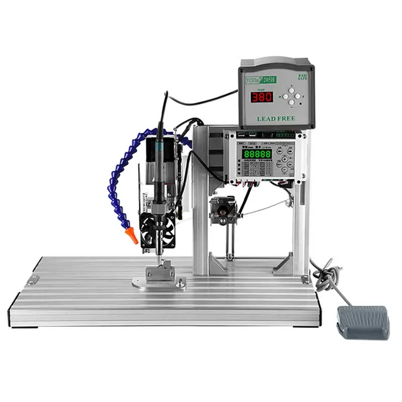 150W Semi Automatic 2 Welding Modes Slant/Vertical Soldering Station Wires Welding Equipment DC15V 3A Spot Welder Machine
150W Semi Automatic 2 Welding Modes Slant/Vertical Soldering Station Wires Welding Equipment DC15V 3A Spot Welder Machine