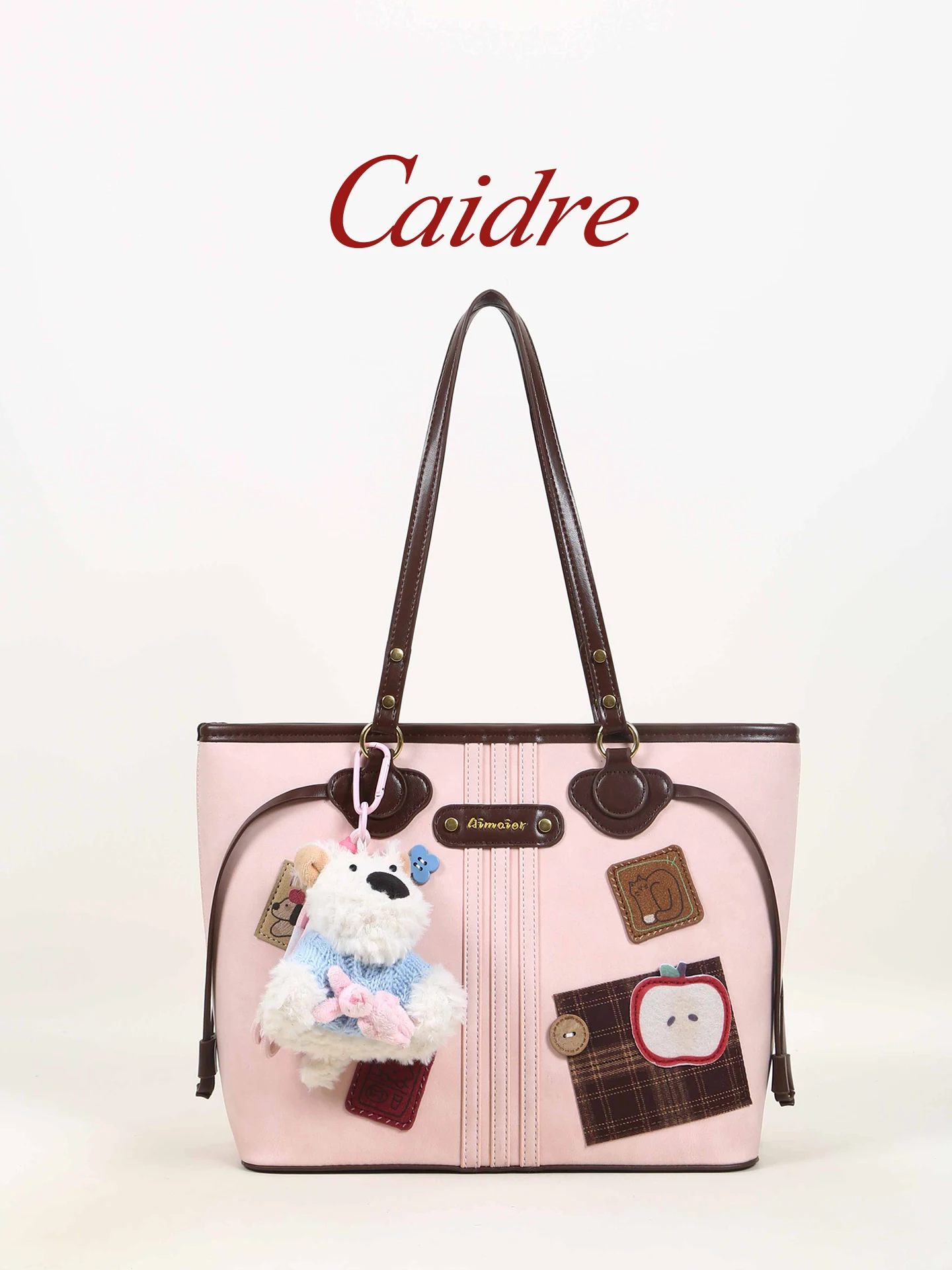 Caidre Adorable Dog Large Capacity Tote Bag Women's Commuter Handbag Single Shoulder Underarm Bag Fashionable Korean Style
Caidre Adorable Dog Large Capacity Tote Bag Women's Commuter Handbag Single Shoulder Underarm Bag Fashionable Korean Style