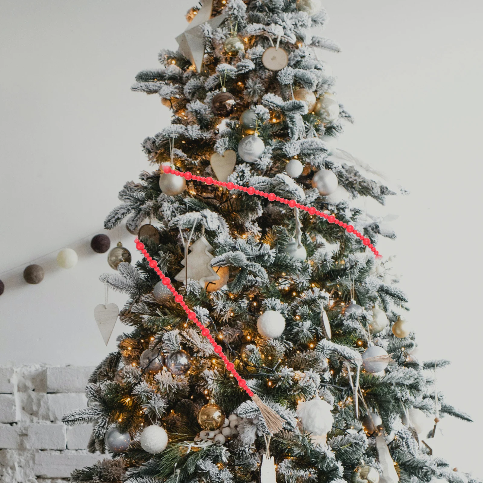 1Pcs Tassel Beads String Decor Wooden Pendant Christmas Xmas Tree Home Wall Adorn Tree Hanging Decor Beads Pendant
1Pcs Tassel Beads String Decor Wooden Pendant Christmas Xmas Tree Home Wall Adorn Tree Hanging Decor Beads Pendant