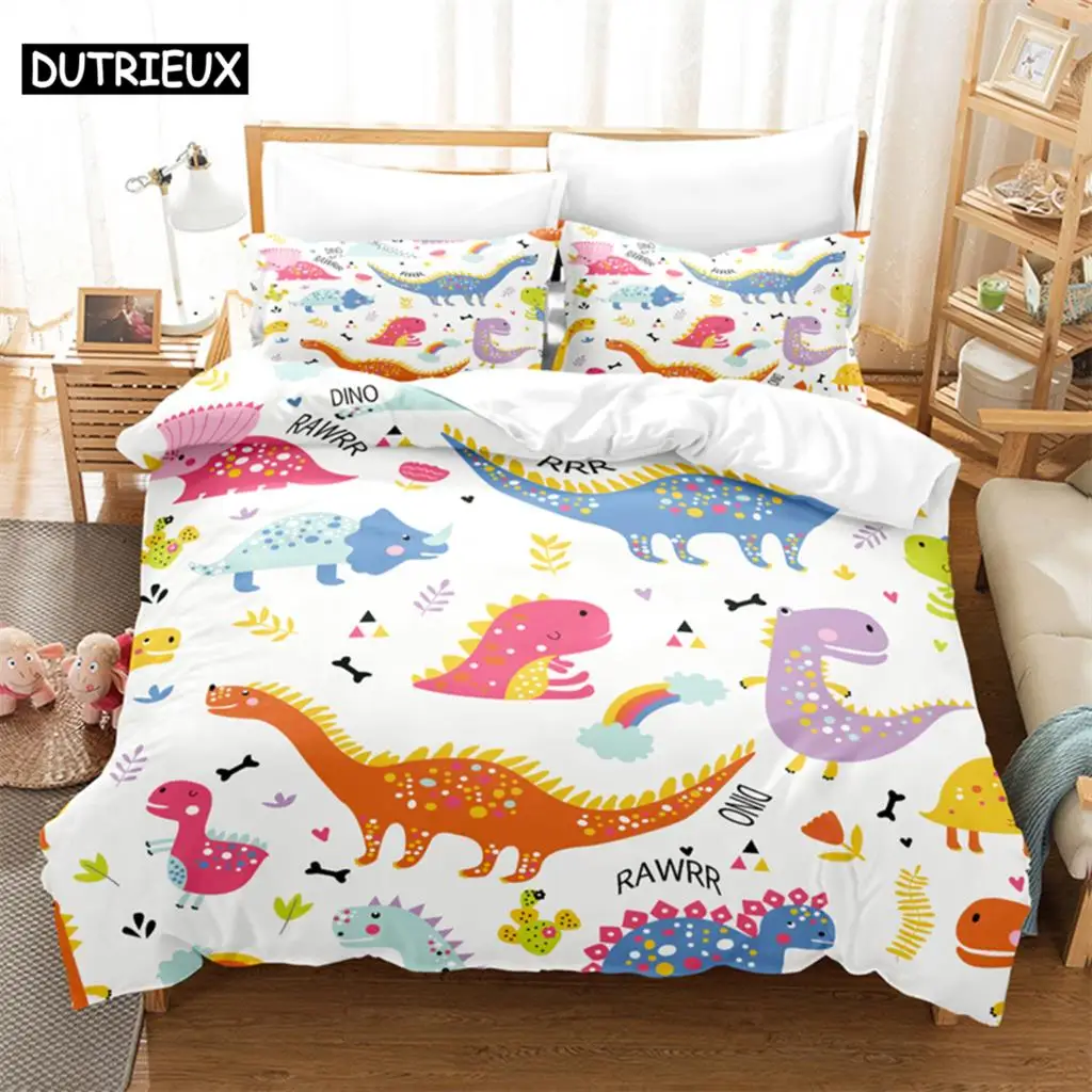 Cartoon Dinosaur Bedding Set Duvet Cover Set 3d Bedding Digital Printing Bed Linen Queen Size Bedding Set Fashion Design
Cartoon Dinosaur Bedding Set Duvet Cover Set 3d Bedding Digital Printing Bed Linen Queen Size Bedding Set Fashion Design