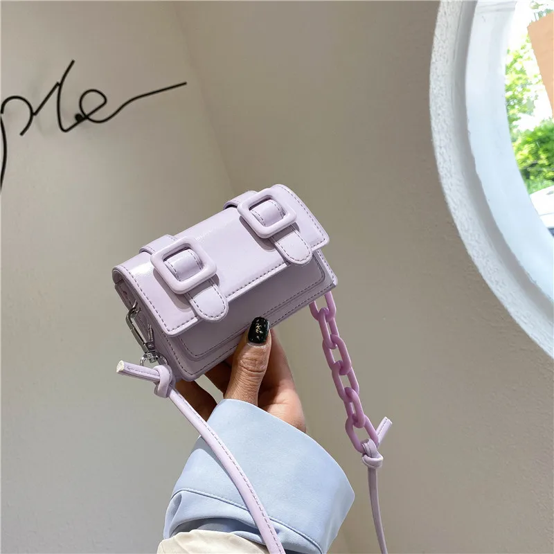 Trendy Multi Color Mini Square Crossbody Bag with Acrylic Chain Strap, Cute Flap Messenger Shoulder Purse for Daily Use & Party
Trendy Multi Color Mini Square Crossbody Bag with Acrylic Chain Strap, Cute Flap Messenger Shoulder Purse for Daily Use & Party