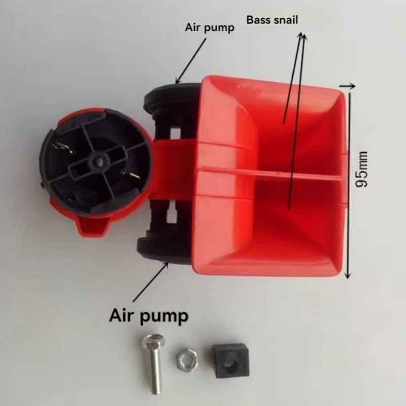 upgrade Car motorcycle air horn integrated electric air pump steam horn snail super loud high and low double tone whistle
upgrade Car motorcycle air horn integrated electric air pump steam horn snail super loud high and low double tone whistle