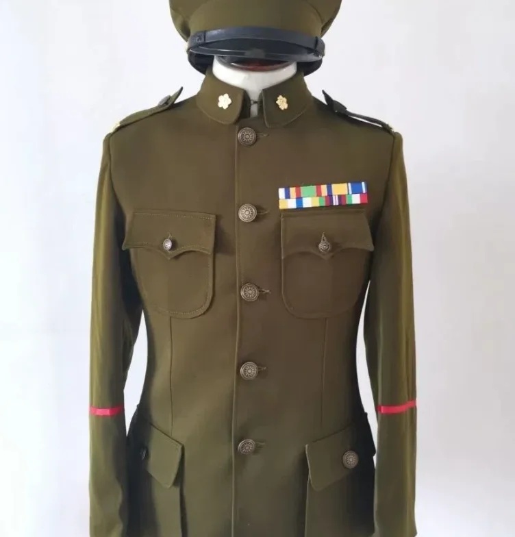 Chinese Uniform Kuomintang Suit Winter Include Hat Jacket Pants Belt
Chinese Uniform Kuomintang Suit Winter Include Hat Jacket Pants Belt