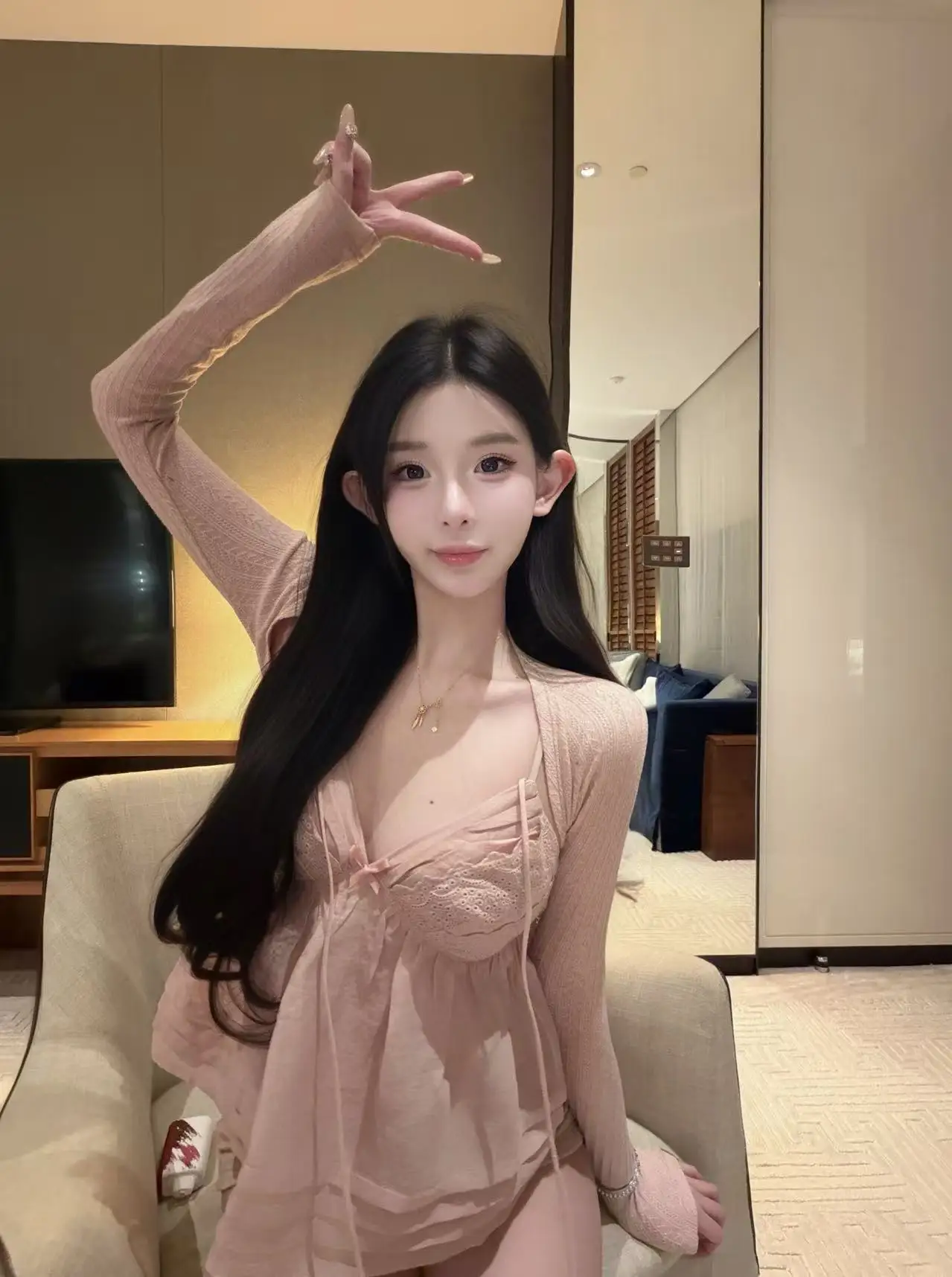 Новый женский укороченный вязаный топ-жилет Chen Duo Pink Ballet с длинными рукавами, кружевным V-образным вырезом и кардиганом без бретелек для весны
Новый женский укороченный вязаный топ-жилет Chen Duo Pink Ballet с длинными рукавами, кружевным V-образным вырезом и кардиганом без бретелек для весны