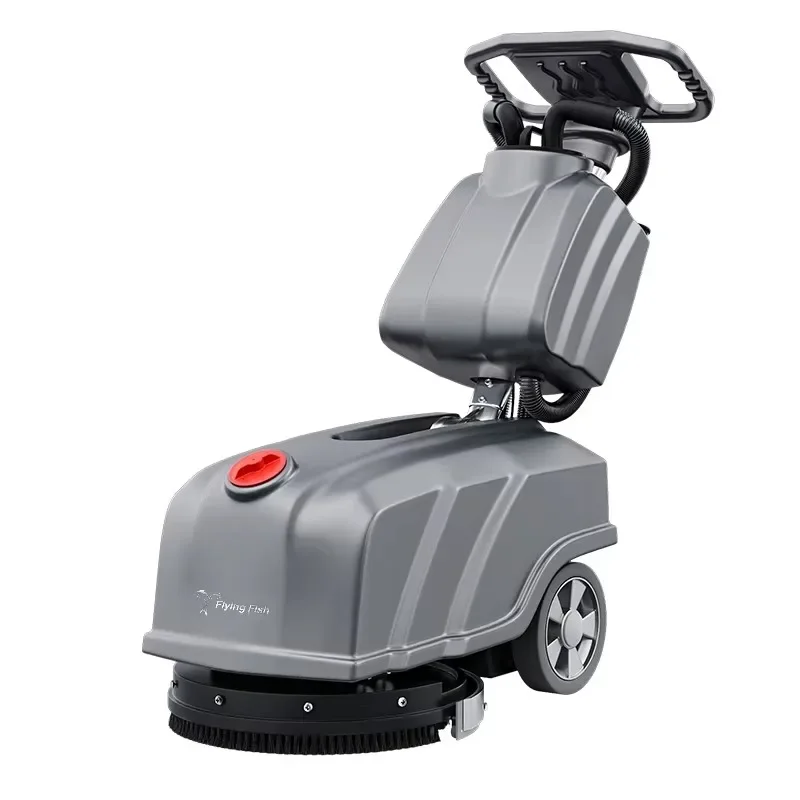 【Brand New】Commercial Walk-Behind Electric Floor Scrubber Machine High Efficiency for Sale