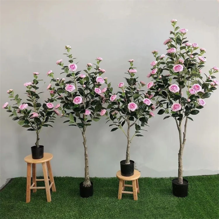 Camellia Artificial Plants Tree High Faux Decor Home Wedding Christmas Easter New Year Plastic Green Decoration Greenery Flowers
Camellia Artificial Plants Tree High Faux Decor Home Wedding Christmas Easter New Year Plastic Green Decoration Greenery Flowers