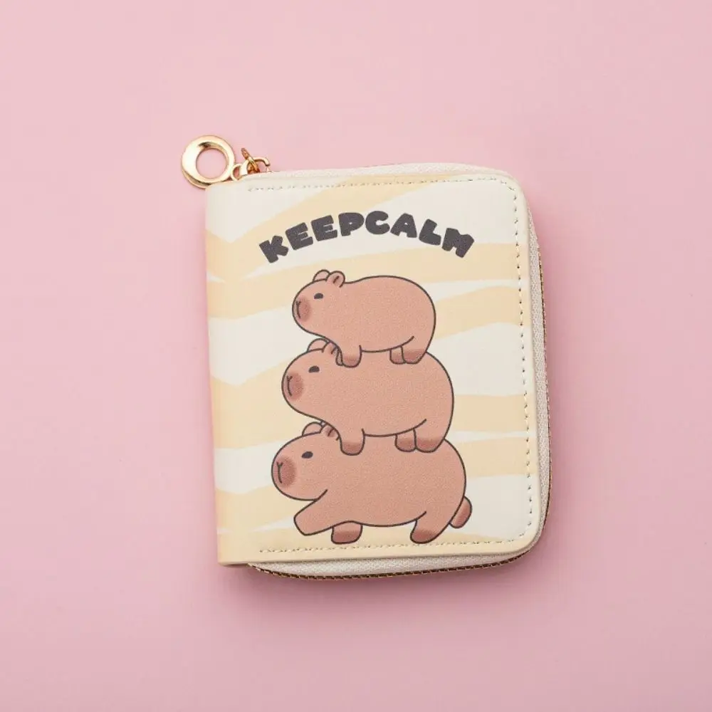 Small Zipper Capybara Pu Coin Purse Card Pocket Korean Style Capybara Card Holders Clutch Change Bag Short Wallet Outdoor
Small Zipper Capybara Pu Coin Purse Card Pocket Korean Style Capybara Card Holders Clutch Change Bag Short Wallet Outdoor