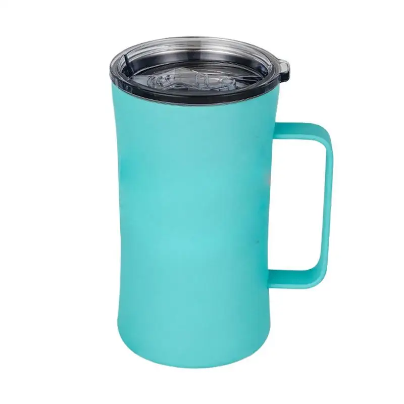 Coffee Tumbler With Handle Portable Drinking Cup With Lid 600ml Multifunctional Splash-Proof Tumbler For Hiking Workplace
Coffee Tumbler With Handle Portable Drinking Cup With Lid 600ml Multifunctional Splash-Proof Tumbler For Hiking Workplace