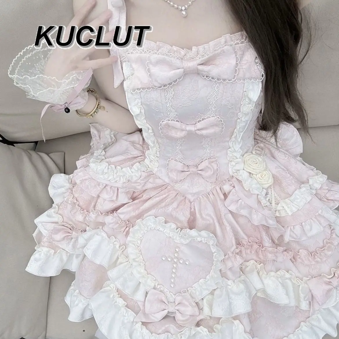 Butterfly Original Lolita Dress Jsk Princess Waist Sweet and Cute Fashion Elegant Short Women's Spaghetti Strap Dresses Summer
Butterfly Original Lolita Dress Jsk Princess Waist Sweet and Cute Fashion Elegant Short Women's Spaghetti Strap Dresses Summer