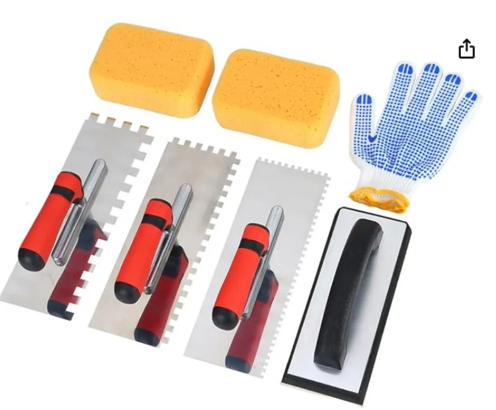 Stainless Steel Notched Trowel Nail-Free Cement Spreading Knife for Wall Plastering Tile Masonry Tool
Stainless Steel Notched Trowel Nail-Free Cement Spreading Knife for Wall Plastering Tile Masonry Tool