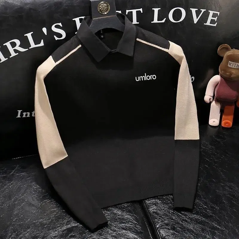 Autumn Golf Wear Men 2024 Luxury Brand New Polo Golf Top Korean Fake Two Items Knit Polo Shirt Men's Golf Clothes Casual Blouse
Autumn Golf Wear Men 2024 Luxury Brand New Polo Golf Top Korean Fake Two Items Knit Polo Shirt Men's Golf Clothes Casual Blouse