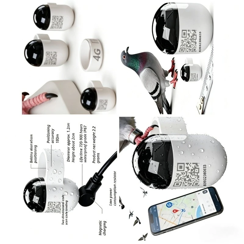 1-10pcs Professional and Accurate GPS Ring Speed Data Analysis Function, Used for Daily Training Locator of Racing Pigeons
1-10pcs Professional and Accurate GPS Ring Speed Data Analysis Function, Used for Daily Training Locator of Racing Pigeons