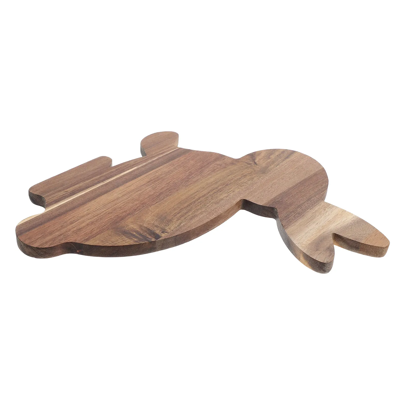 Wooden Cutting Board Animal Shape Rabbit Design Vegetable Chopping Board Smooth Surface Knife Protection Fruit Snack Plate
Wooden Cutting Board Animal Shape Rabbit Design Vegetable Chopping Board Smooth Surface Knife Protection Fruit Snack Plate