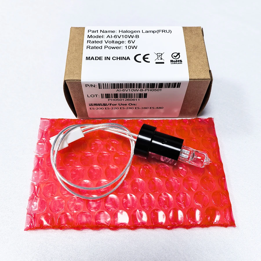 Bioelab 6V10W Halogen Lamp For ES200 ES300 ES320 ES380 ES480 Glitt 300 Biochemical Analyzers
Bioelab 6V10W Halogen Lamp For ES200 ES300 ES320 ES380 ES480 Glitt 300 Biochemical Analyzers