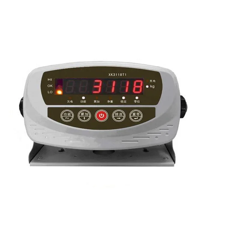 2026/Hot-selling/KELI XK3118-T1 English Weighing Scale Indicator with RS232 Interface Platform Bench Scale Instrument
2026/Hot-selling/KELI XK3118-T1 English Weighing Scale Indicator with RS232 Interface Platform Bench Scale Instrument