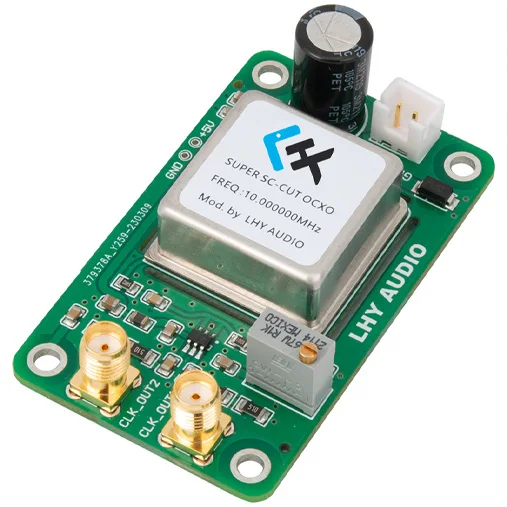 Constant temperature crystal clock upgrade board 10/22/24/25MHz frequency multi-channel reference
Constant temperature crystal clock upgrade board 10/22/24/25MHz frequency multi-channel reference