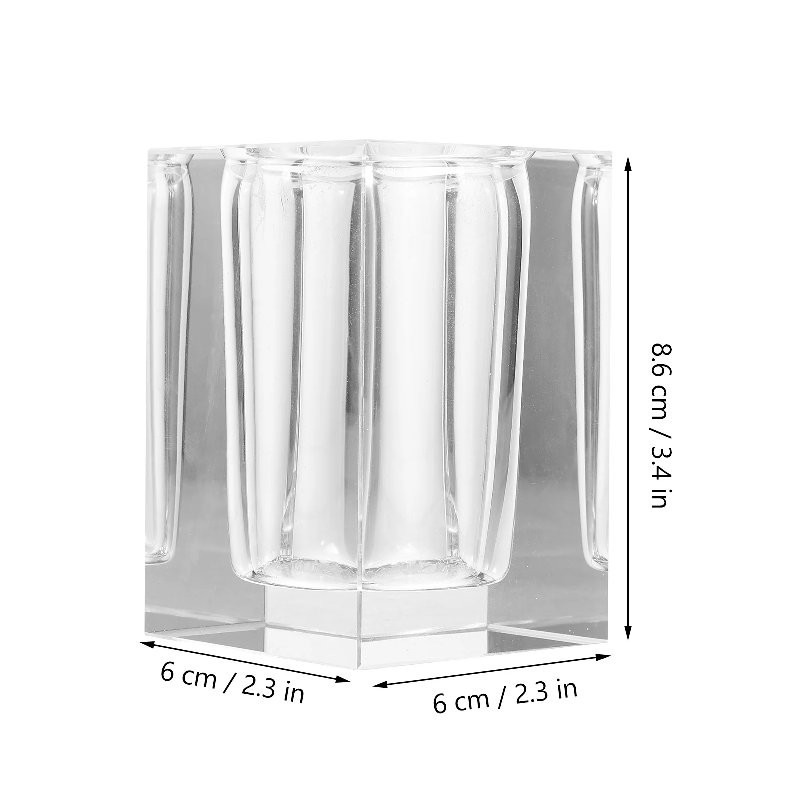 Acrylic Pen Holder Clear Crystal Makeup Brush Organizer Modern Geometric Shape Desk Accessories Storage Cup For Office
Acrylic Pen Holder Clear Crystal Makeup Brush Organizer Modern Geometric Shape Desk Accessories Storage Cup For Office