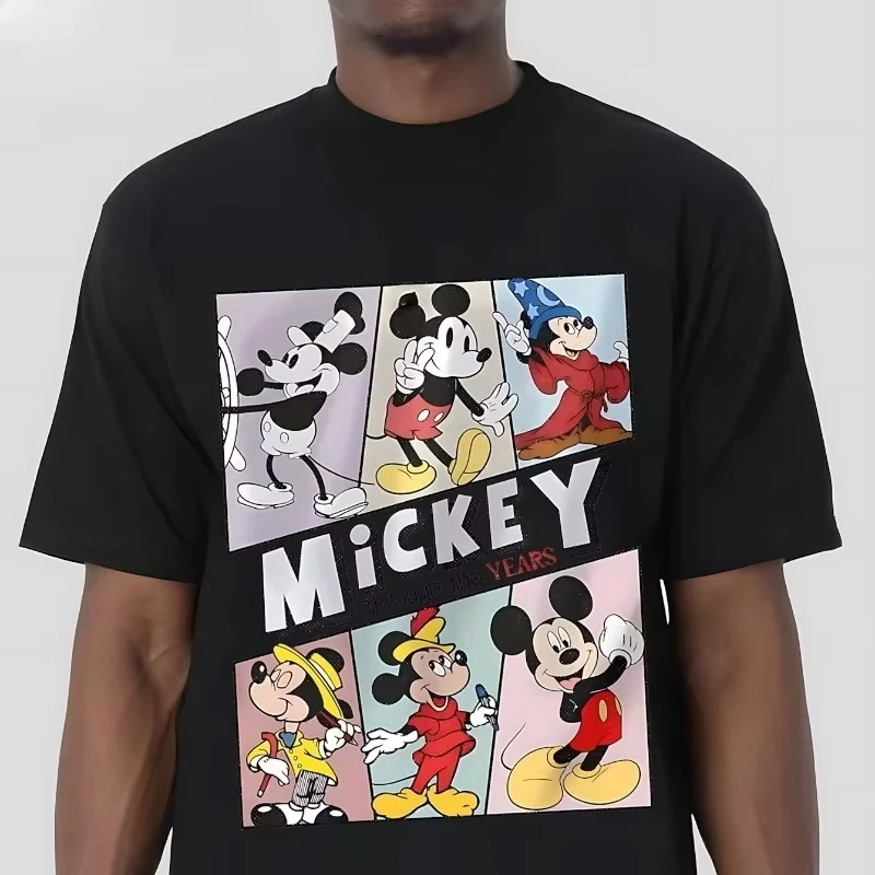 Новая мужская и женская футболка Disney с 3D принтом Микки Мауса, мягкая дышащая быстросохнущая ткань, удобный свободный топ
Новая мужская и женская футболка Disney с 3D принтом Микки Мауса, мягкая дышащая быстросохнущая ткань, удобный свободный топ