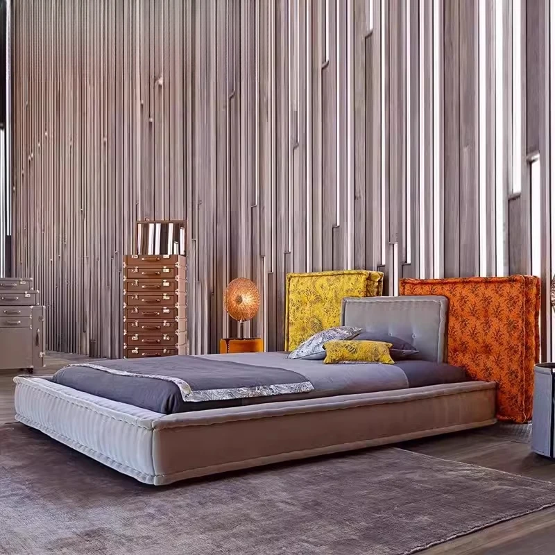Wedding Ltalian Bed Modern Luxury Double Cheap Aesthetics Confortable Bed Relax Beauty Double Wood Muebles Bedroom Furniture
Wedding Ltalian Bed Modern Luxury Double Cheap Aesthetics Confortable Bed Relax Beauty Double Wood Muebles Bedroom Furniture