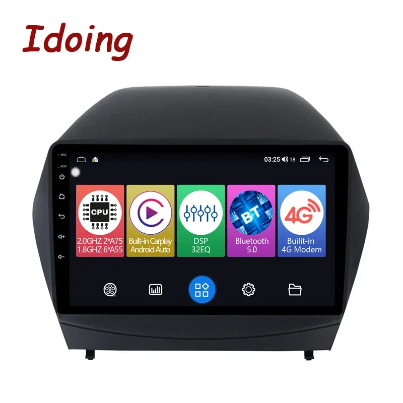 Idoing 9"Android Car Radio Media Player For Hyundai Tucson 2 LM IX35 2009-2015 Head Unit Plug And Play GPS Navigation Carplay
Idoing 9"Android Car Radio Media Player For Hyundai Tucson 2 LM IX35 2009-2015 Head Unit Plug And Play GPS Navigation Carplay