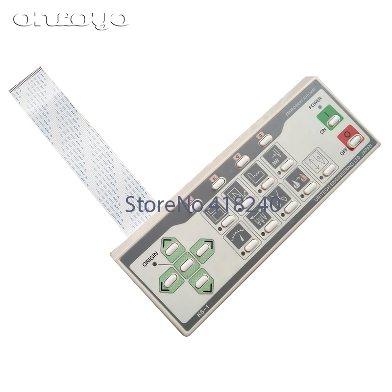 For BARUDAN Operating Head Operating Convex Panel Button Board New Computer Embroidery Machine Parts
For BARUDAN Operating Head Operating Convex Panel Button Board New Computer Embroidery Machine Parts