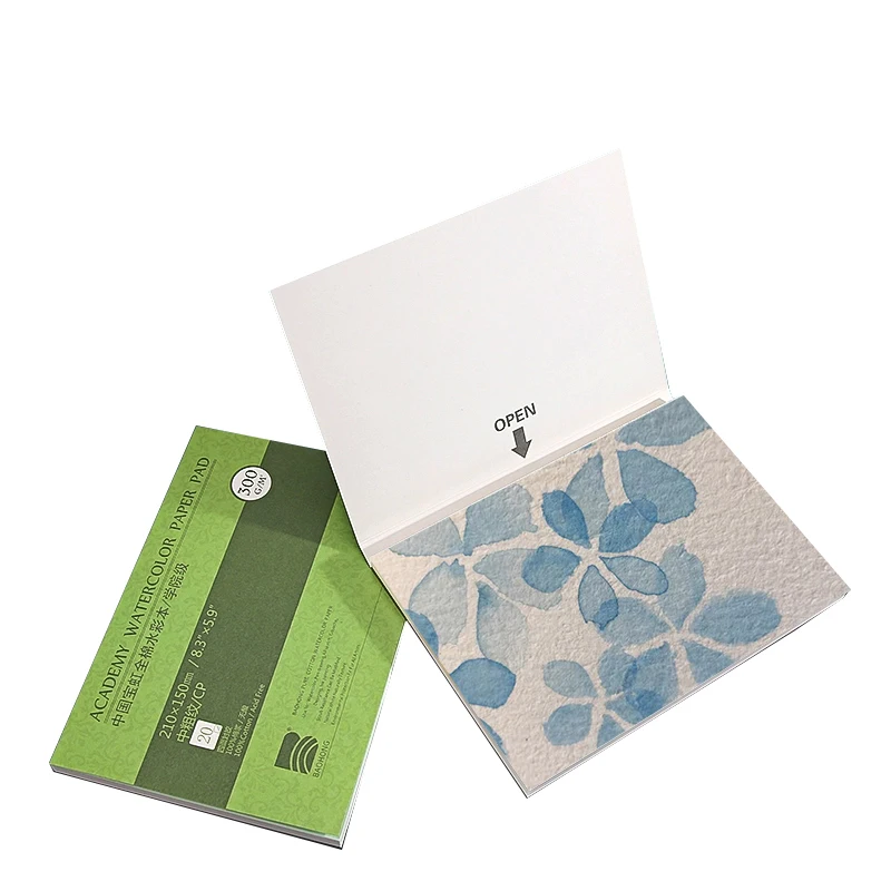 Baohong Four-Sided Sealing Glue Watercolor Pad, Professional Painting in the Coarse Grain Thickening, Outdoor Sketching Portable
Baohong Four-Sided Sealing Glue Watercolor Pad, Professional Painting in the Coarse Grain Thickening, Outdoor Sketching Portable