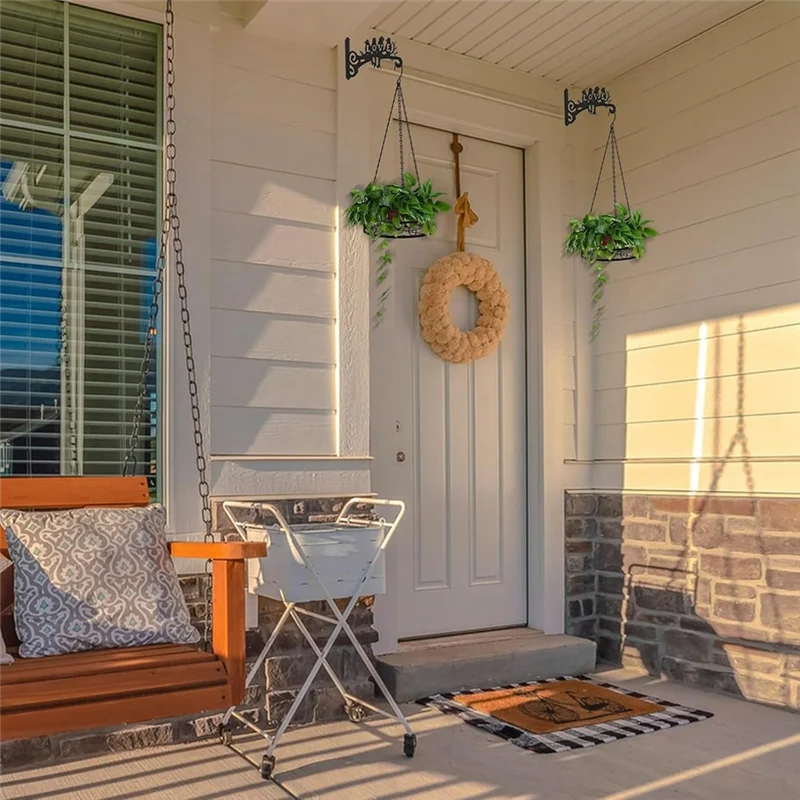 RALCA-10 Inch Metal Hanging Plant Bracket-Aesthetic Plant Hangers Outdoor& Indoor Featuring Beautiful Bird Pattern Design 
RALCA-10 Inch Metal Hanging Plant Bracket-Aesthetic Plant Hangers Outdoor& Indoor Featuring Beautiful Bird Pattern Design