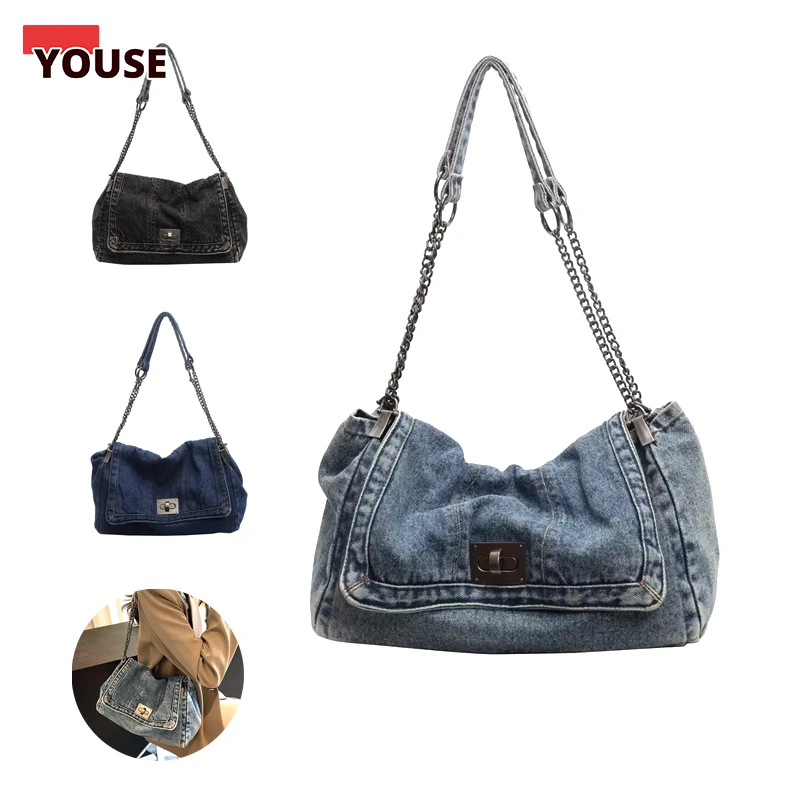2025 Retro Modern Cowboy Single Shoulder Crossbody Bag with Metal Chain Adjustable Shoulder Strap | Large Capacity Commuter Bag
2025 Retro Modern Cowboy Single Shoulder Crossbody Bag with Metal Chain Adjustable Shoulder Strap | Large Capacity Commuter Bag