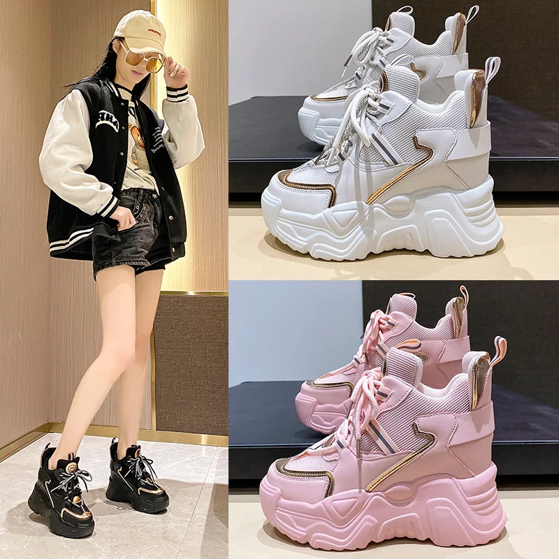 2023 Women Spring Sneakers Designer Thick Bottom Breathable Wedge Sport Dad Shoes High Platform Shoes
2023 Women Spring Sneakers Designer Thick Bottom Breathable Wedge Sport Dad Shoes High Platform Shoes