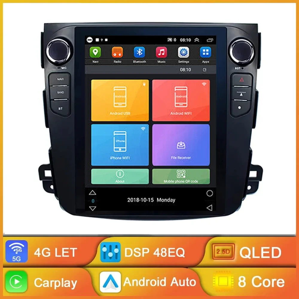 2DIN Android Auto Radio for Mitsubishi Outlander Xl 2 2005-2011 Citroen C-Crosser Peugeot 4007 Wireless Carplay Car Multimedia
2DIN Android Auto Radio for Mitsubishi Outlander Xl 2 2005-2011 Citroen C-Crosser Peugeot 4007 Wireless Carplay Car Multimedia