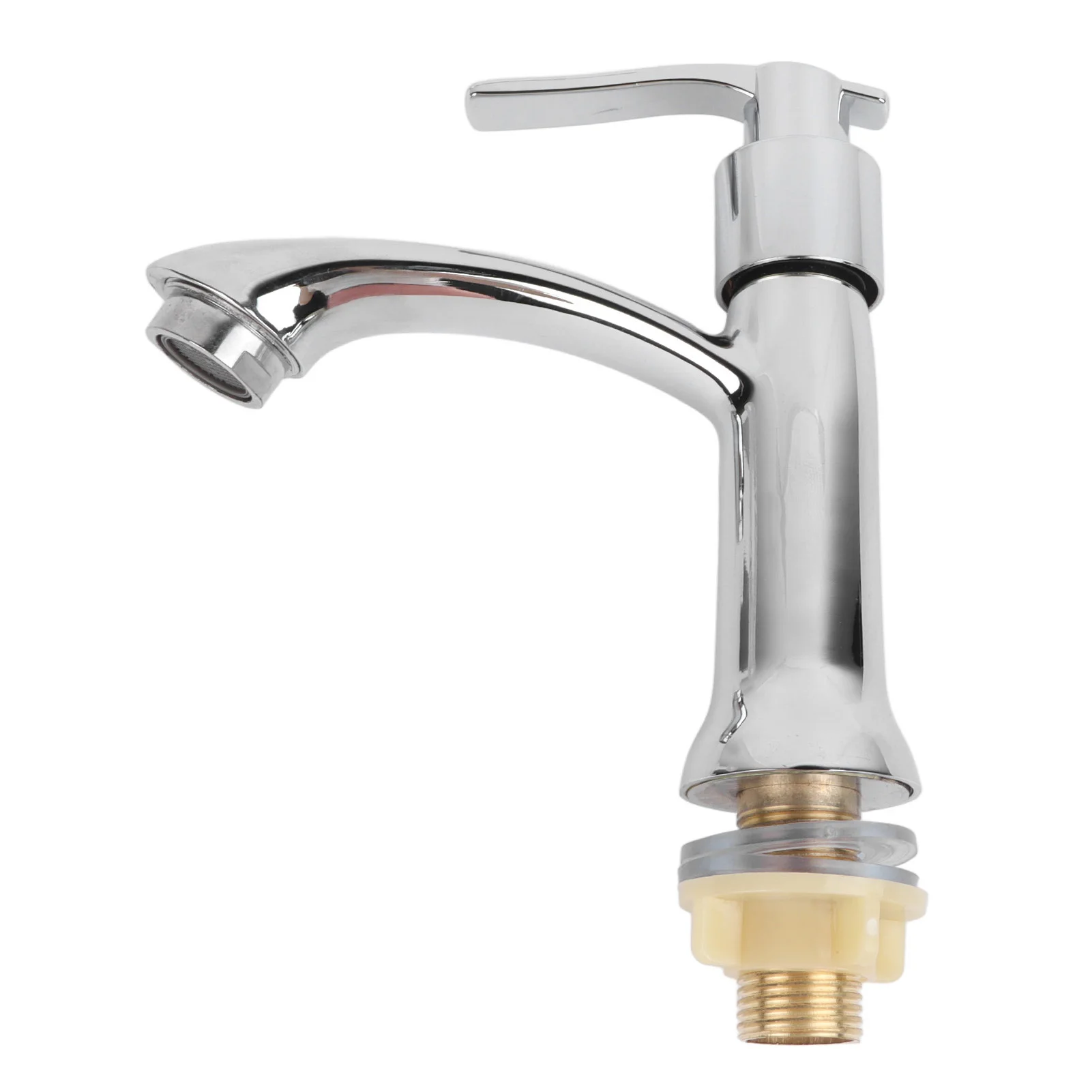 Bathroom Faucet Single Cold Water Tap Water Saving Easy Control Water Minimalist Modern Zinc Alloy Bathroom Sink Faucet
Bathroom Faucet Single Cold Water Tap Water Saving Easy Control Water Minimalist Modern Zinc Alloy Bathroom Sink Faucet