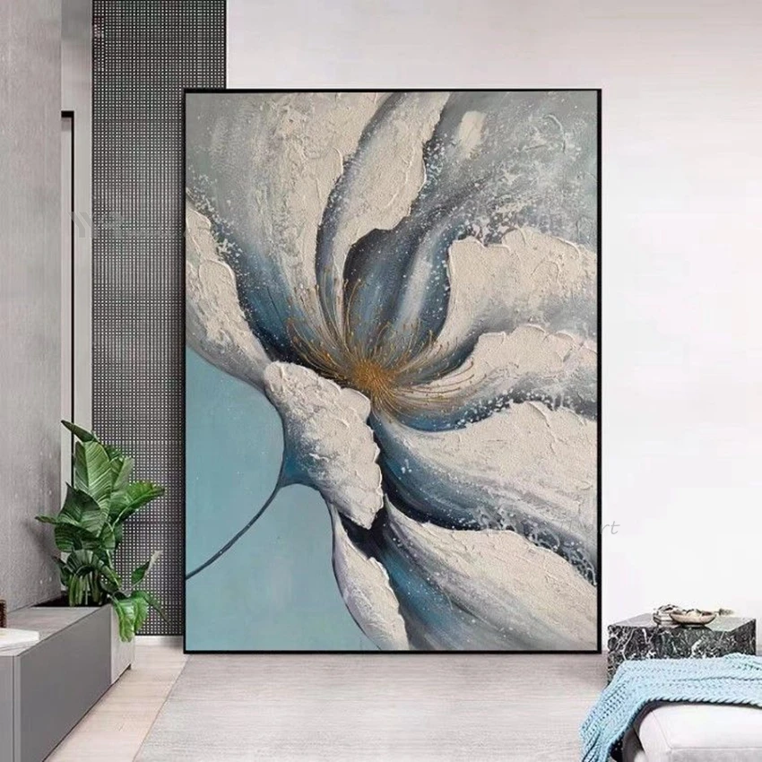 Canvas Decorative Poster 100% Handmade Oil Painting Abstract Flower Wall Picture Living Room Bedroom Portico Hotel Custom Fresco
Canvas Decorative Poster 100% Handmade Oil Painting Abstract Flower Wall Picture Living Room Bedroom Portico Hotel Custom Fresco